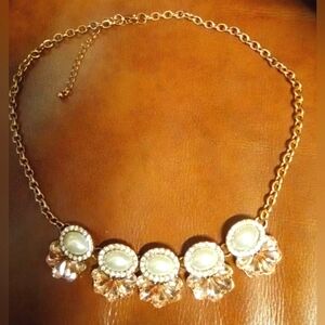 Vintage faux pearl necklace